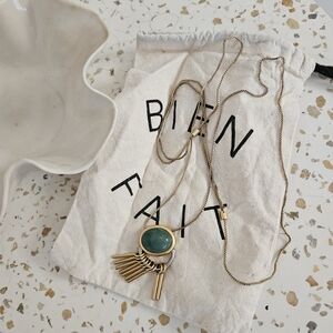 Madewell | Willow Fringe Pendant Necklace